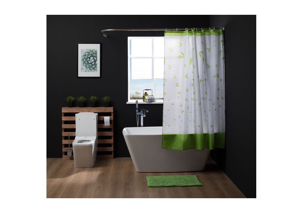 Коврик для ванной Aquanet MA3172L 75см, зеленый  - Вид №2