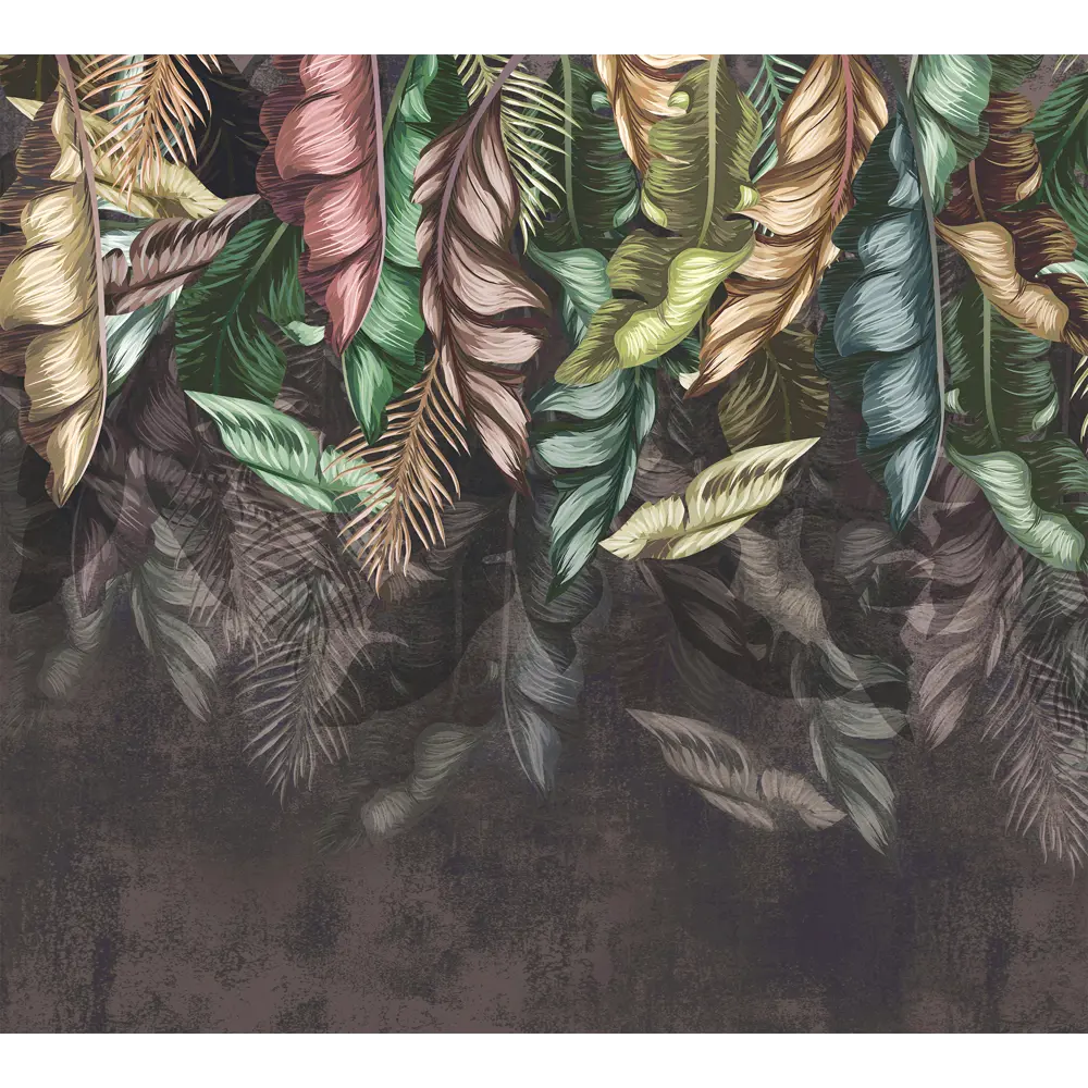 Фотообои Изысканные растения флизелиновые, 300x270 см, L13-273 FBRUSH 3D FLIZART STLM-2169180