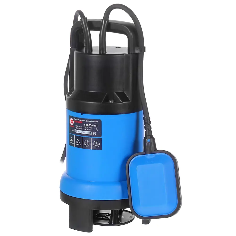 Насос погружной дренажный Калибр НПЦ-750/35П 18832198 STLM-2190190  - Вид №2