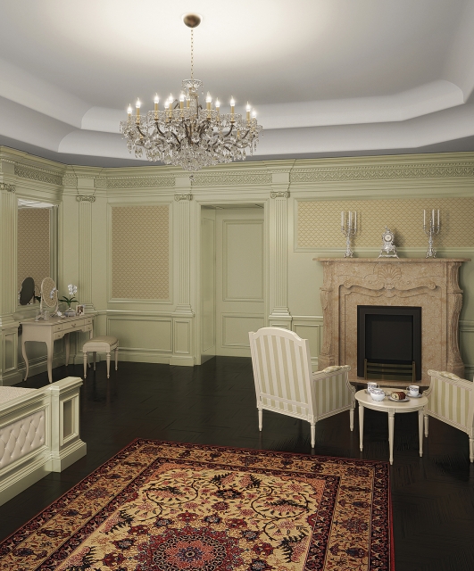 Whitehall6 Tifernoit Зеленые лакированные буазери Whitehall Soggiorno  - Вид №4