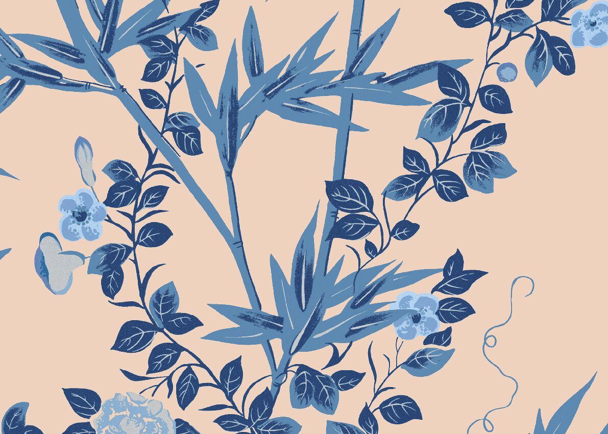 Цветочные узоры нетканые обои Jannelli&Volpi SCALAMANDRÉ ARCH-00018320 - Вид №2