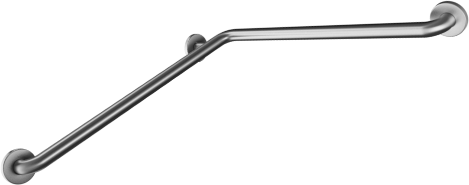 B630-B Угловой поручень из нержавеющей стали, 3-точечное крепление