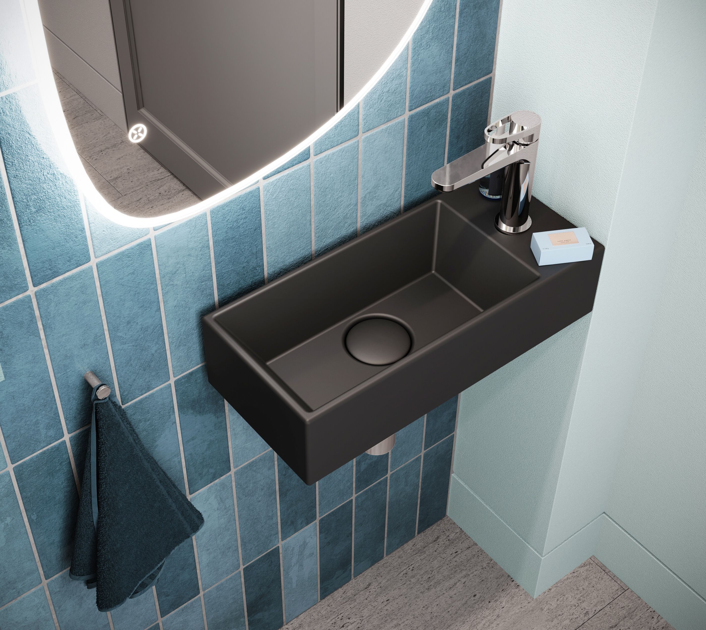 Однорычажный смеситель для раковины CROSSWATER Lasso ARCH-00075331 - Вид №1