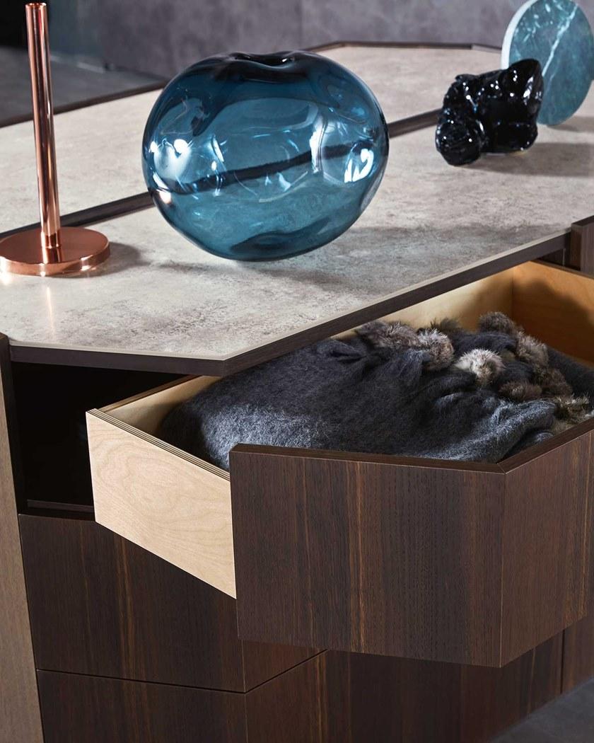 ZANETTE Комод из дуба со встроенными ручками Amos sun-id-1347234 - Вид №4