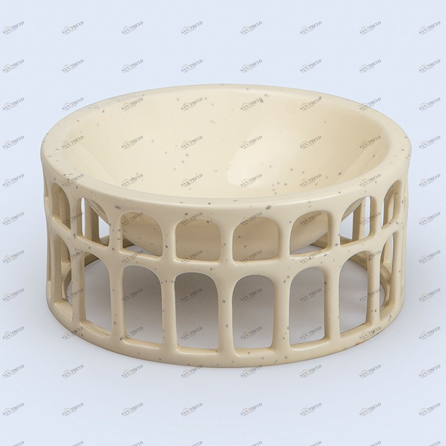 Миска керамическая белая Hestia DOIY ДИЗАЙНЕРСКИЕ 00-3870119 Белый 