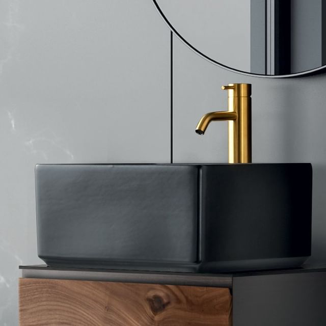 C525M4L70.101RV Тумба подвесная с 4 выдвижными ящиками 50 см A. e T. Italia TRACE Белый матовый - Дуб Италия AeT ITALIA - Вид №4