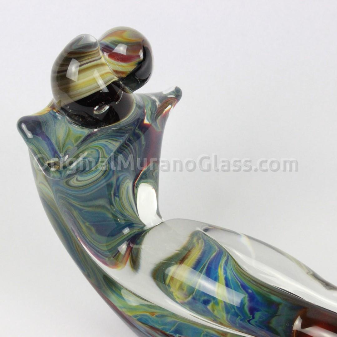 670 ORIGINALMURANOGLASS Скульптура Слияние в любви - автор Andrea Tagliapietra - муранское стекло OMG  см  - Вид №1
