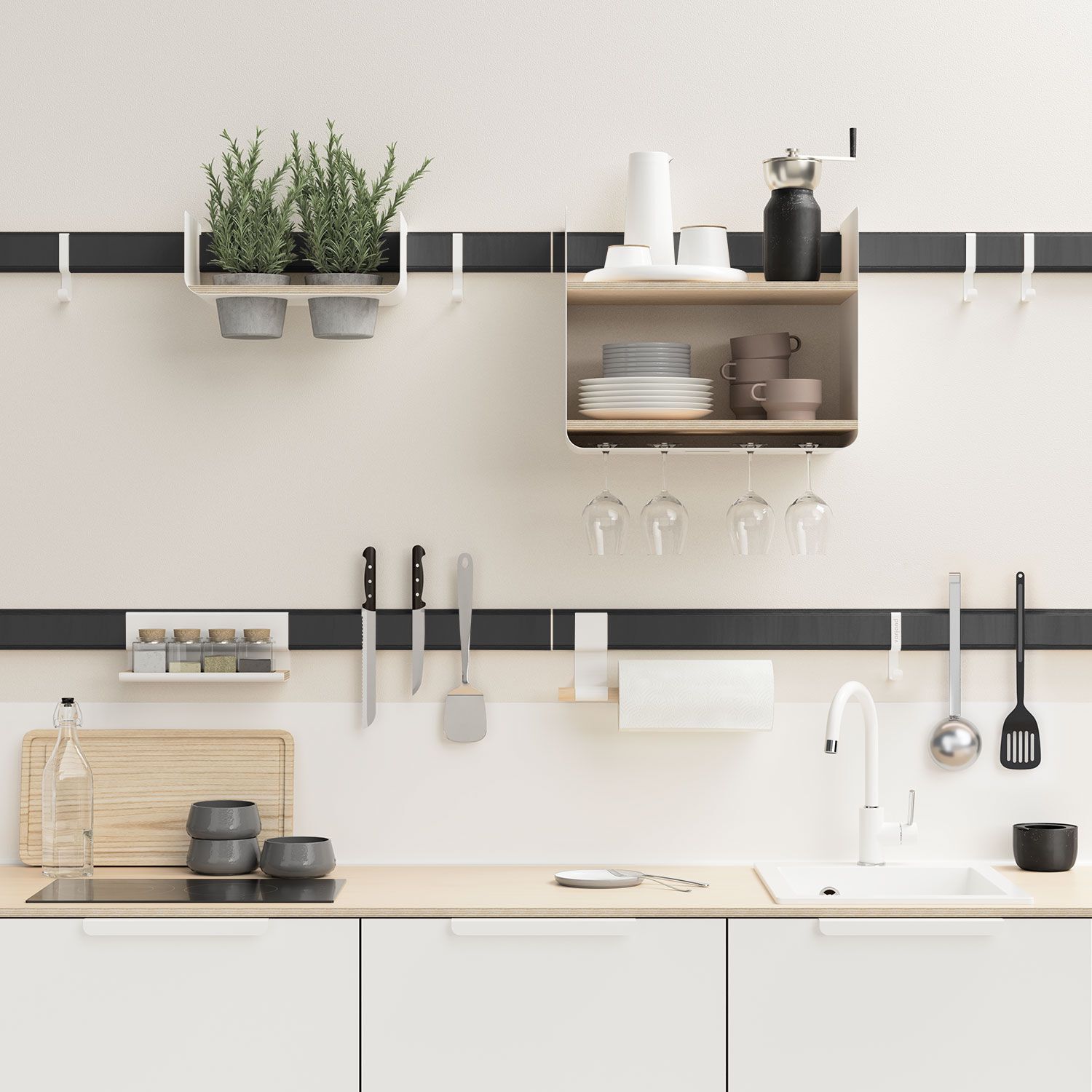 Деревянная кухонная посуда Variand Furniture K02 ARCH-00132489 - Вид №4