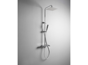 Настенная душевая колонка из нержавеющей стали с ручным душем