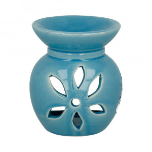 15941 Аромалампа "Ромашка" 8 см голубая Giftman