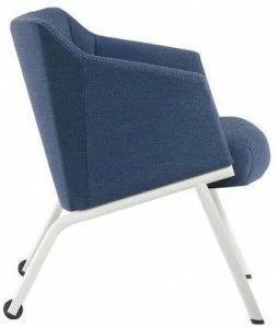 Sesta Кресло тканевое с подлокотниками для залов ожидания Dama Da-118