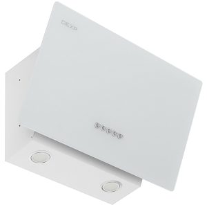 9089090 Вытяжка наклонная DEXP SC60W-650 белый/белый