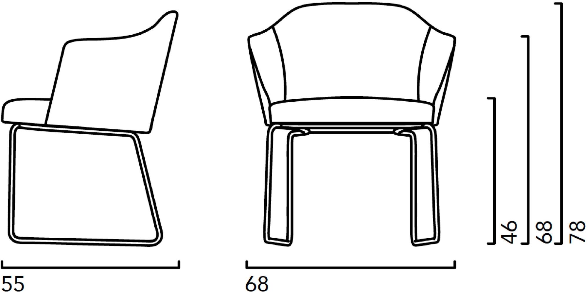 Crassevig Кресло-санки с подлокотниками Axel sun-id-1405971 - Вид №3