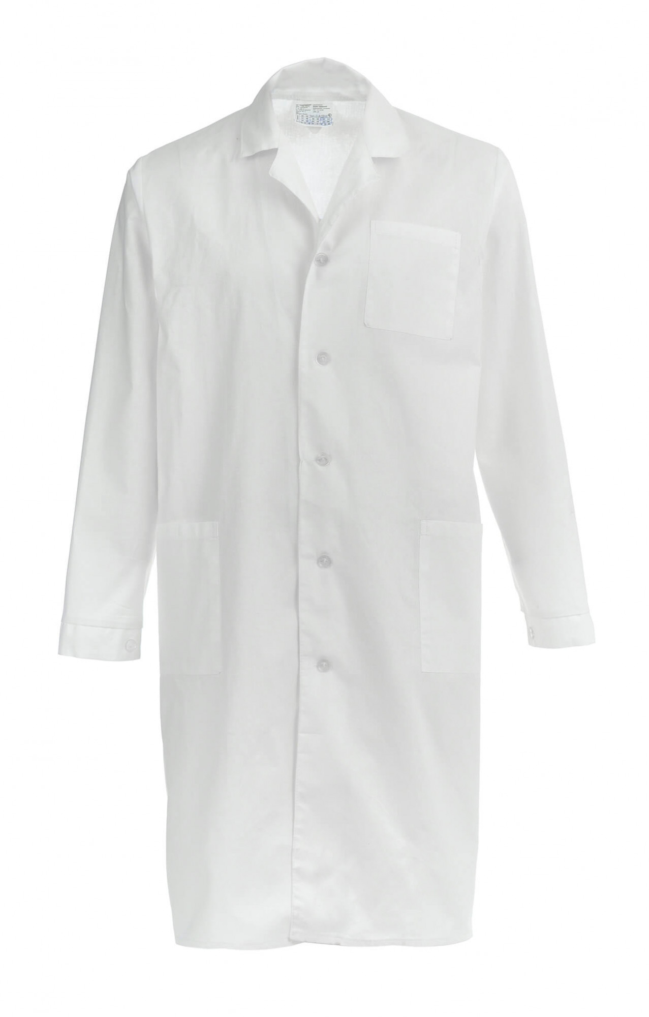 61725 Халат мужской белый  Медицинская одежда  размер 52-54/182-188 Спецодежда 