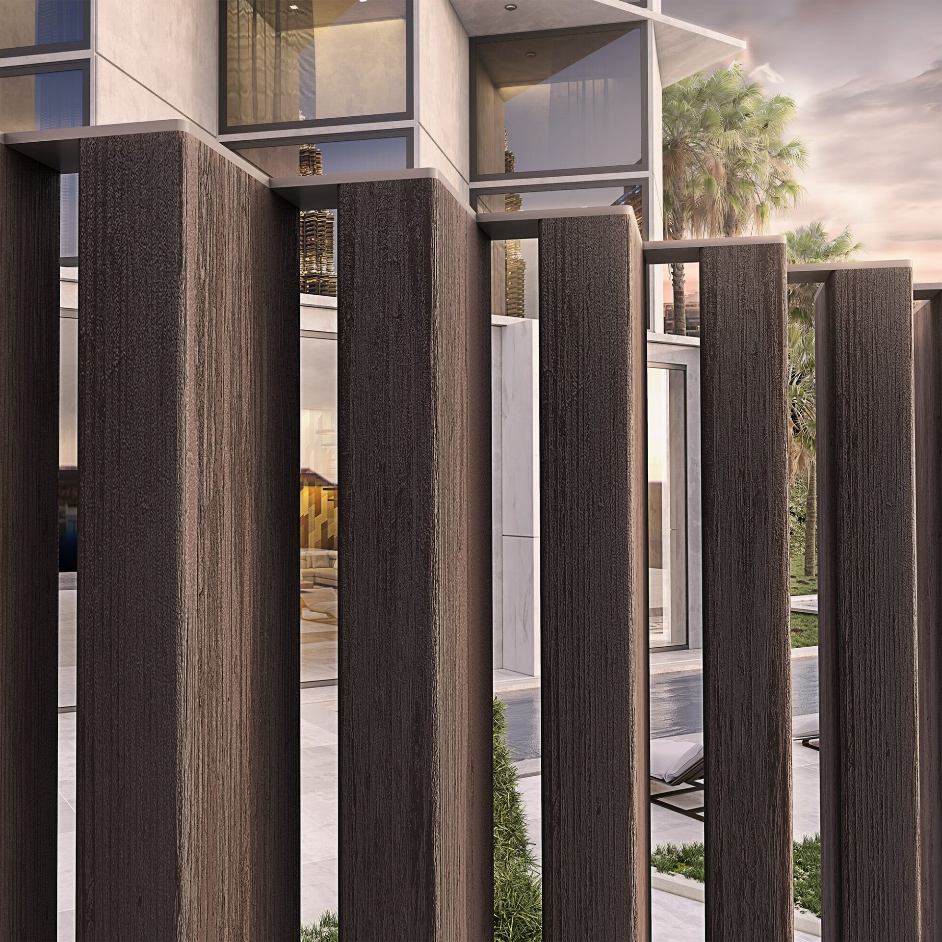 Алюминиевые ворота / забор GLM Outdoor Solutions FC10 ARCH-00124246