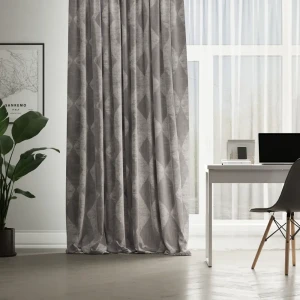 Штора на ленте Inspire Lid 160x280 см цвет серый 83562072 STLM-2141706