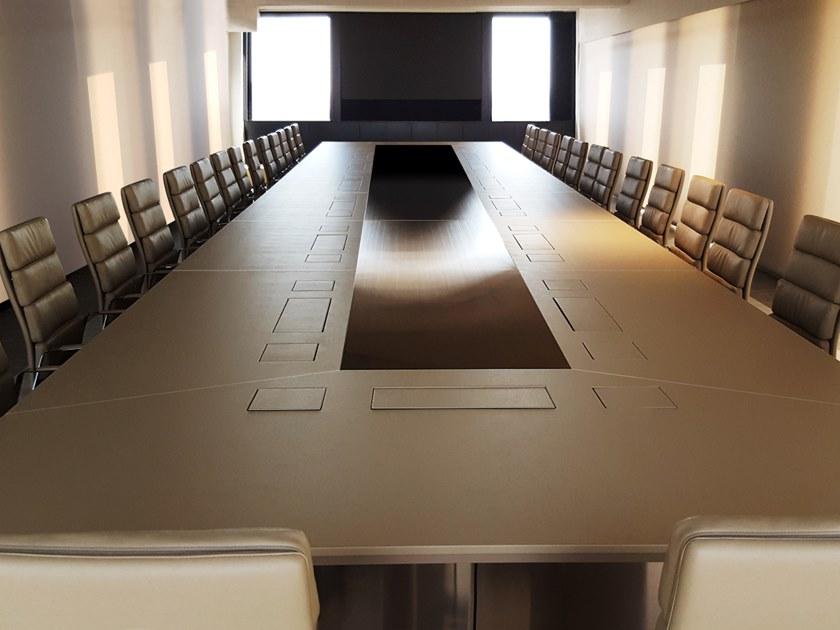 José Martínez Medina Кресло руководителя в коже с 5 спицами с подлокотниками на колесиках sun-id-1387250 - Вид №2