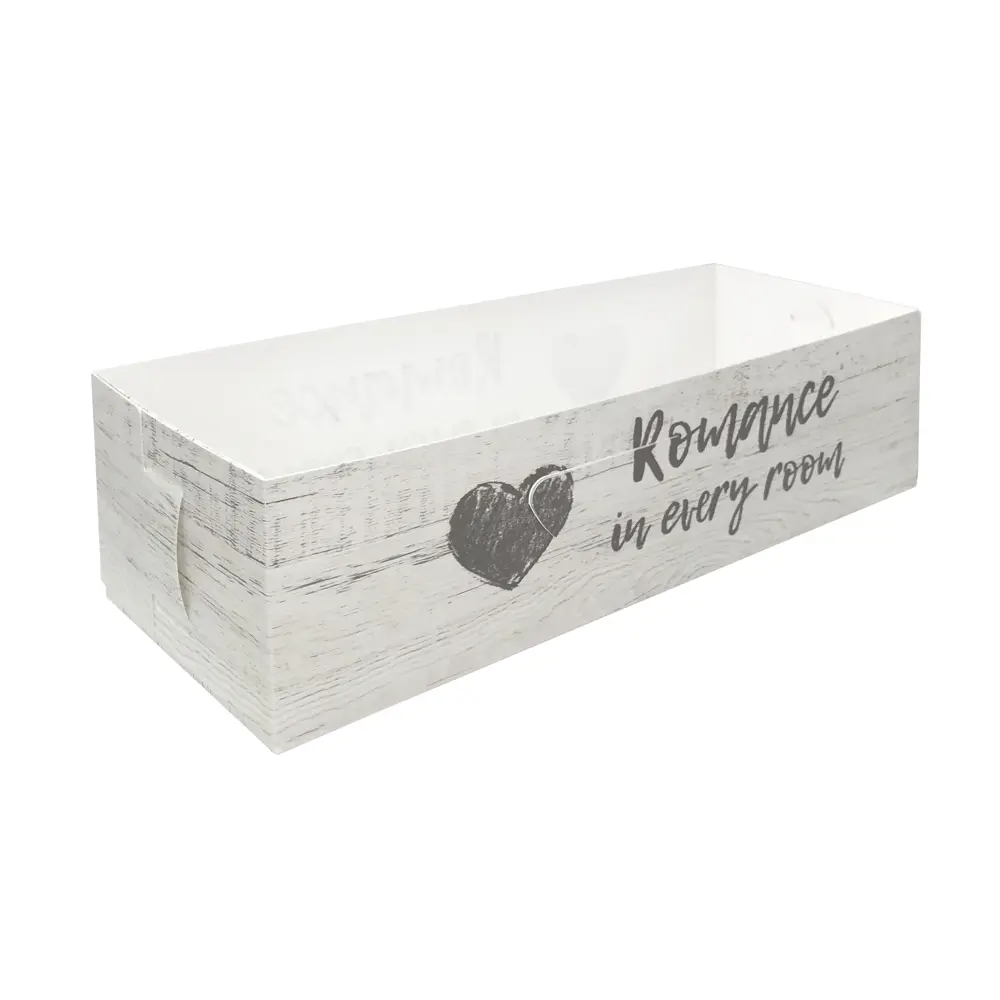 Коробка для хранения Графио 01 30x10.5x8 см полипропилен бело-черный 85854503 STLM-2036679 Santreyd