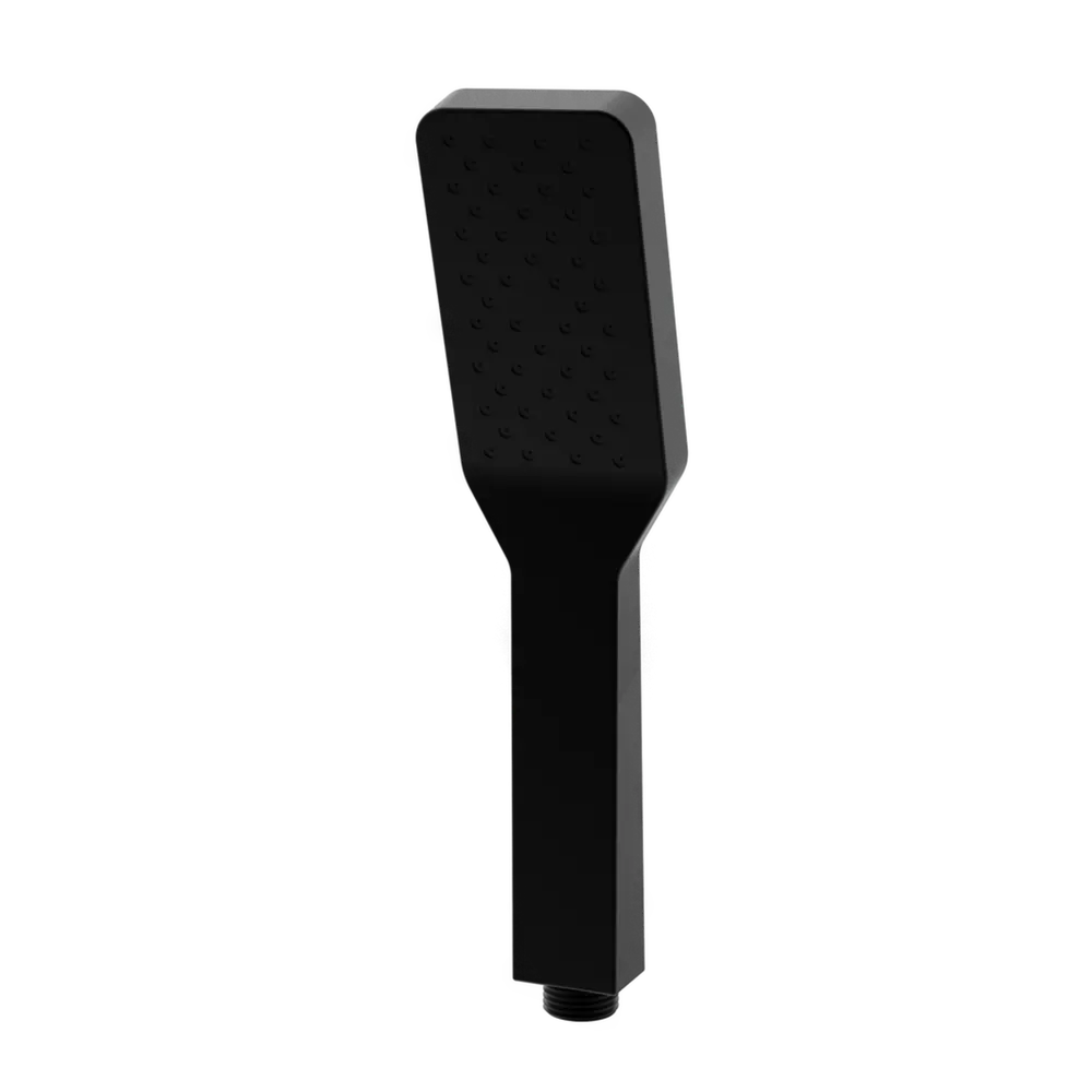 Душевая лейка KONSENSA Прато - черный матовый прямоугольник 89396320 STLM-1571489