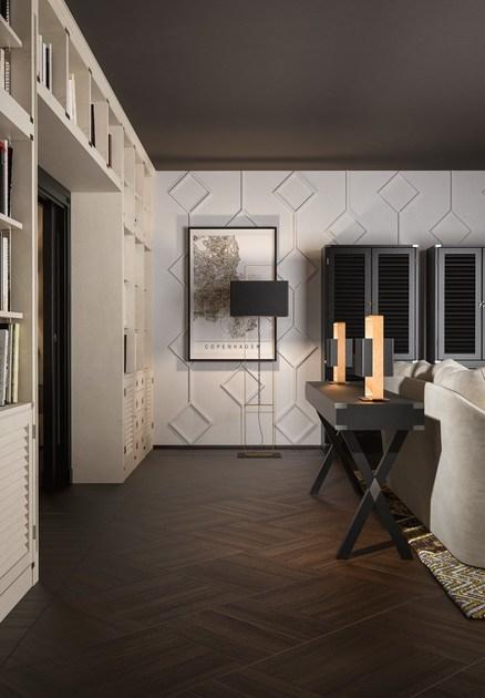 Caroti Прямоугольная консоль из массива дерева Via montenapoleone 1088  - Вид №2