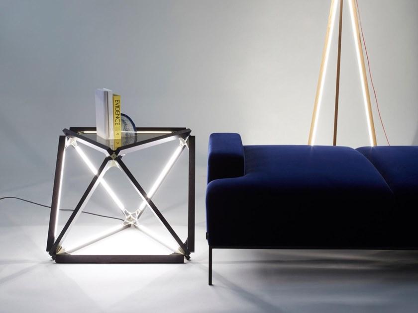 Stickbulb Яркий деревянный журнальный столик The x collection sun-id-1428405 - Вид №2