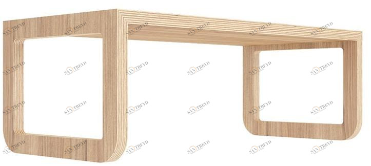 ODESD2 Прямоугольный стол из фанерованной древесины для ПК T sun-id-1481811