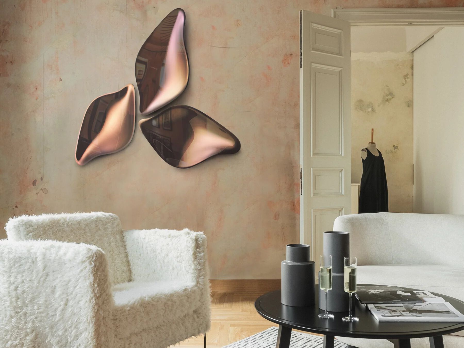 Стеклянная настенная скульптура an&angel ARCH-00019367