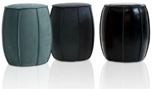 BAXTER Пуф из мягкой кожи