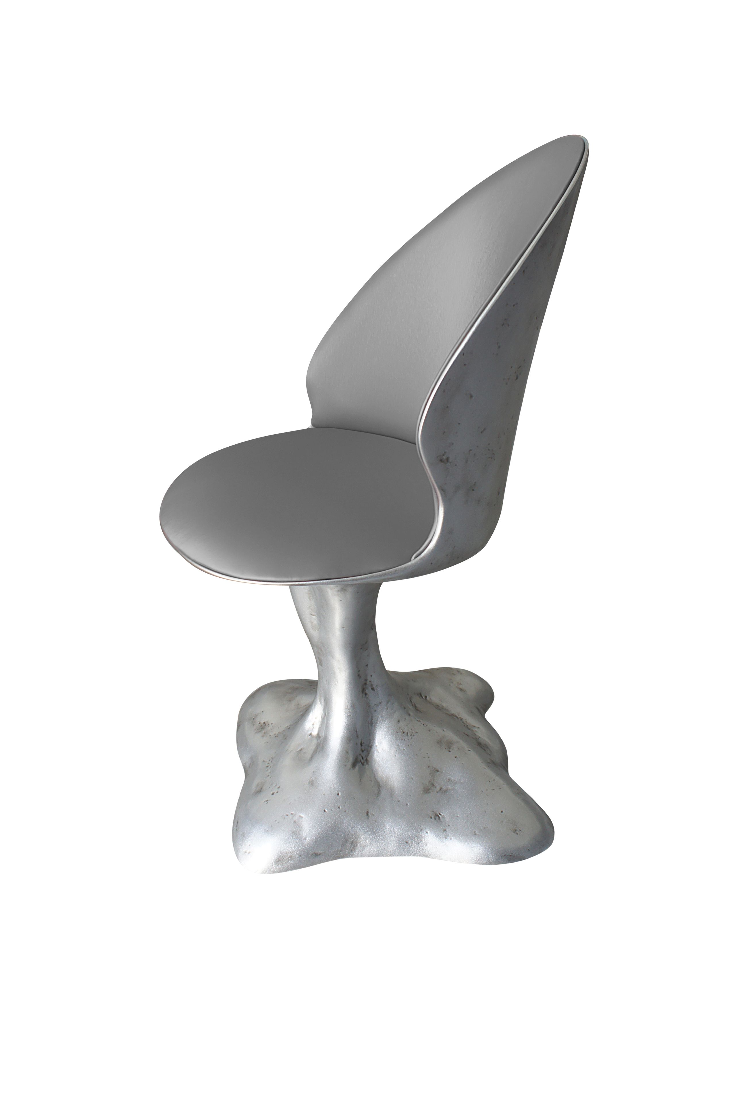 Стул из стекловолокна с мягким сиденьем KARPA ARCH-00034961 - Вид №6