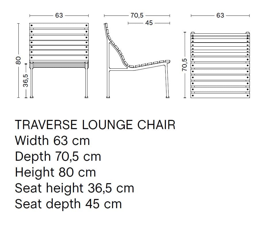 Садовое кресло из ясеня Hay Траверс ARCH-00054607 - Вид №5