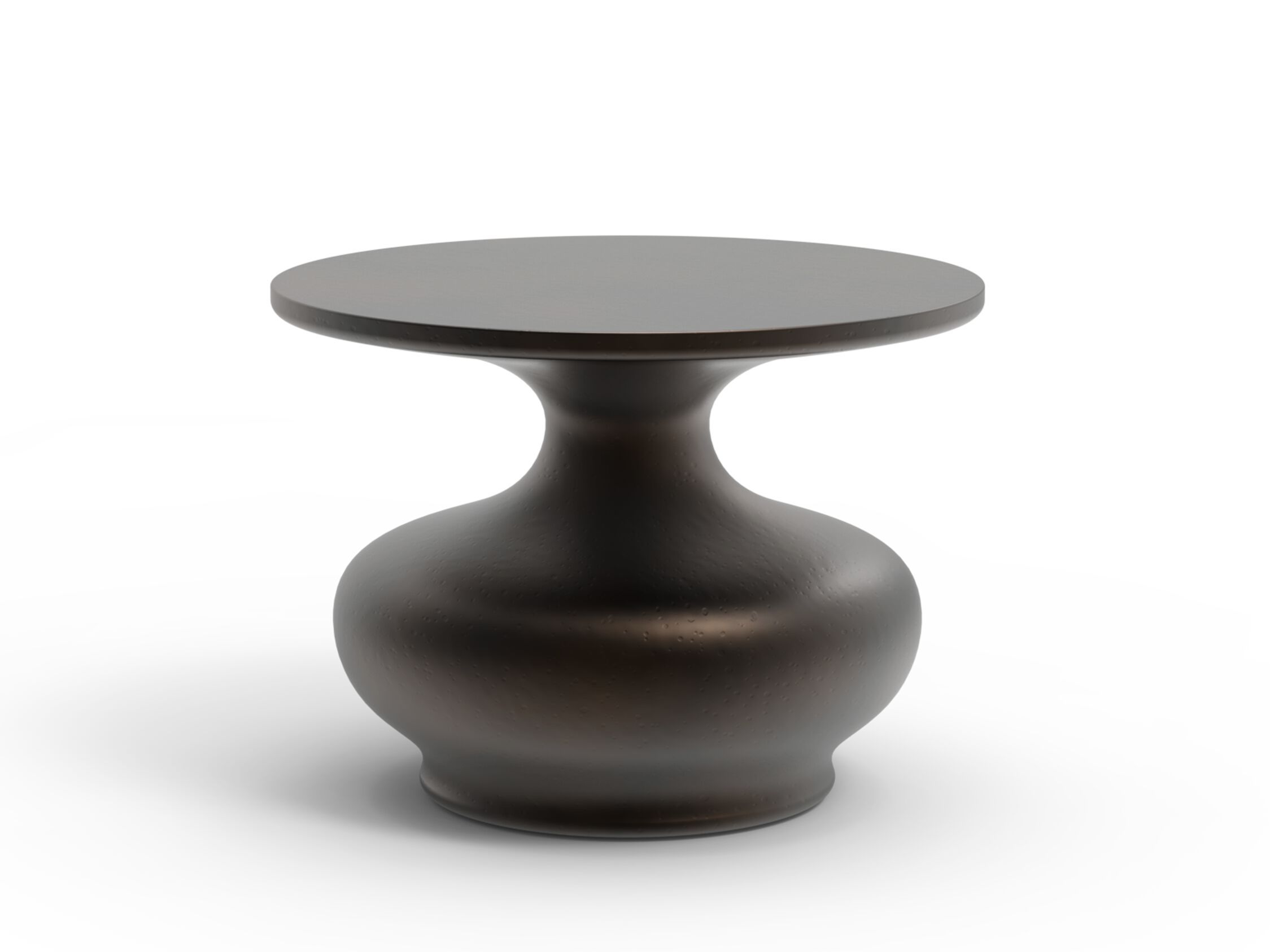 Круглый журнальный столик из стекловолокна GANSK DORIS ARCH-00061129 - Вид №9