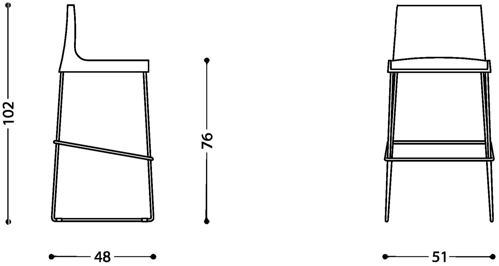 LAMM Саночный табурет Fleet sun-id-1496768 - Вид №3
