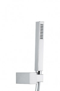 168CR Набор ручного душа 168: шланг 150см. из металлизированного ПВХ (C02729 150см), цвет хром