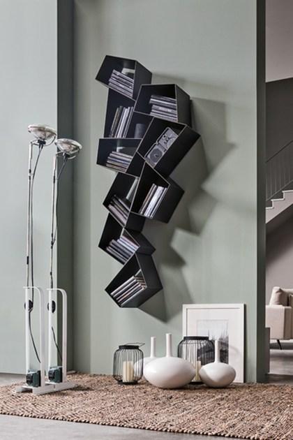 Ronda Design Подвесной металлический книжный шкаф sun-id-1489336 - Вид №2