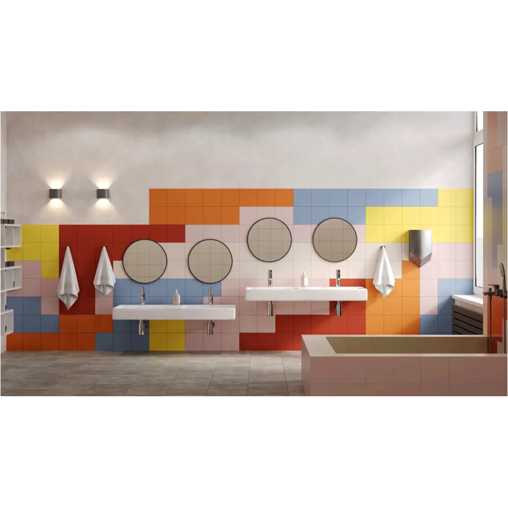 Керамическая плитка AXIMA Вегас синяя матовая 20×20 см 86354017 STLM-0068034 - Вид №1