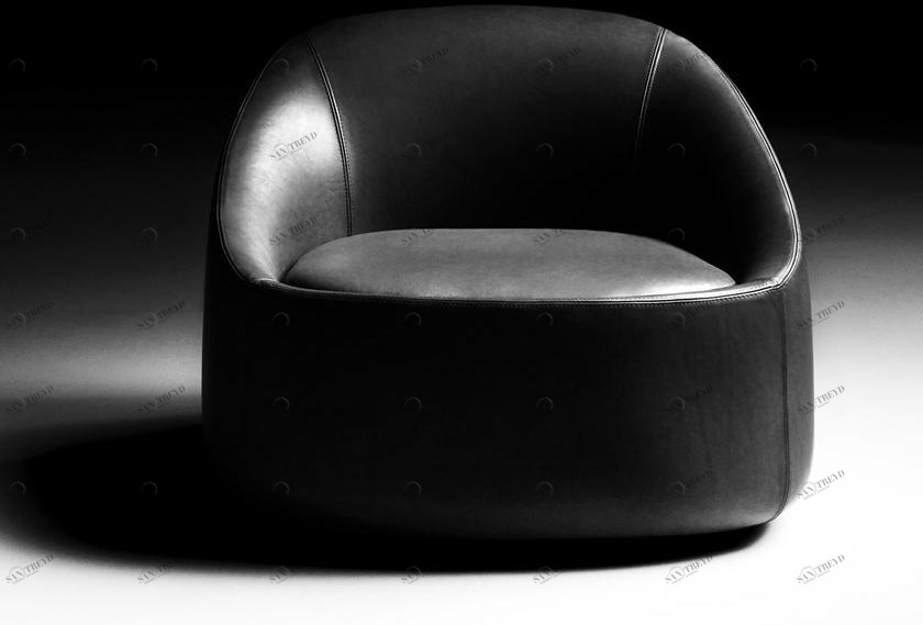 DE PADOVA Мягкое вращающееся кресло sun-id-1390923