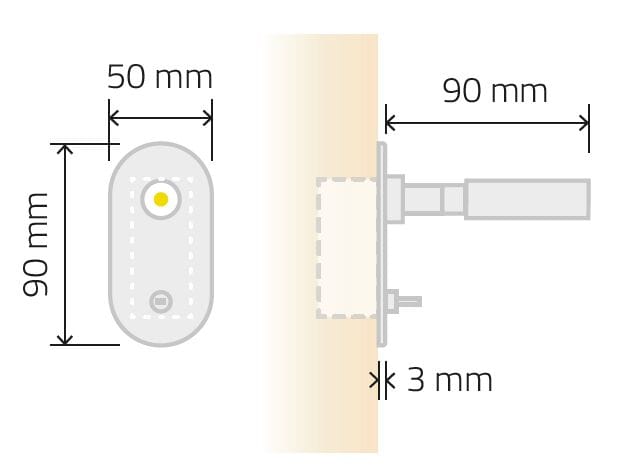 Регулируемый настенный светодиодный прожектор TEKNI-LED Zoom ARCH-00101965 - Вид №9