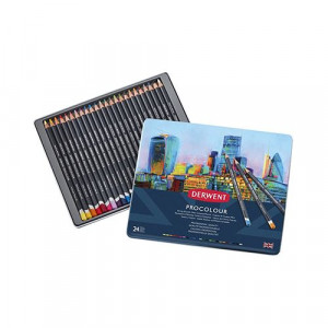 2302506 Набор цветных карандашей Procolour 24 цв. 24 шт. Derwent