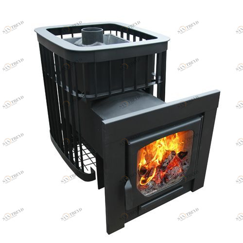 Печь для бани Варвара Каменка Панорама вынос 280 3766
