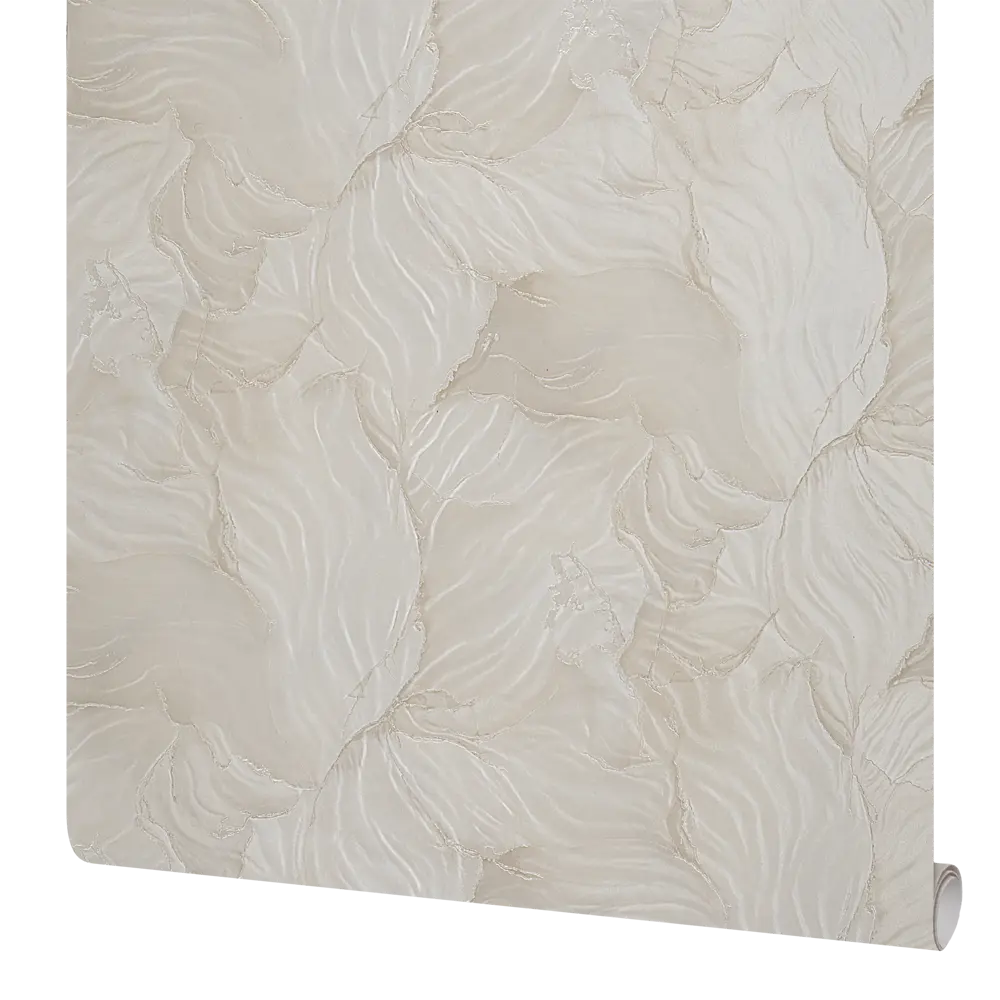 ATELIERO Rocher: флизелиновые обои с абстрактным узором в бежевых тонах 89395983 STLM-1573854