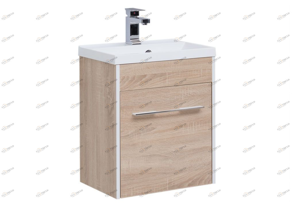 Тумба под раковину Aquanet Августа 50 дуб сонома sun-id-270434