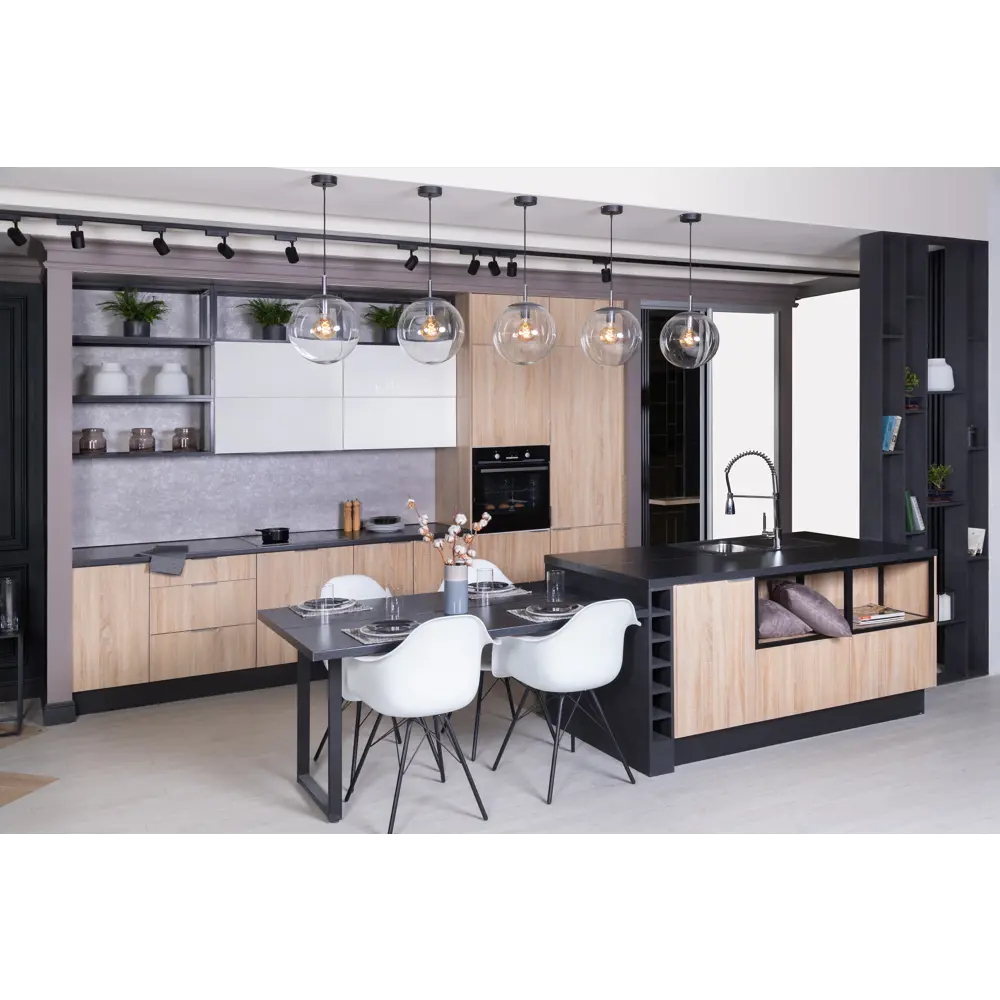 Фасад кухонный Сантьяго Delinia ID 14.7x102.1 см коричневый ЛДСП 82676477 STLM-0033769 - Вид №13