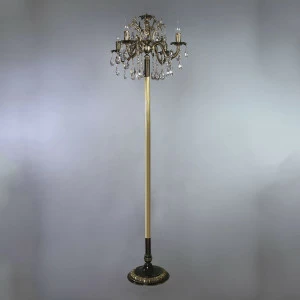 Торшер Ambiente Granada 2118F/4 PB Tear Drop AMBIENTE ПОД СТАРИНУ, СВЕЧА, ЭЛИТНЫЕ 180687 Бронза