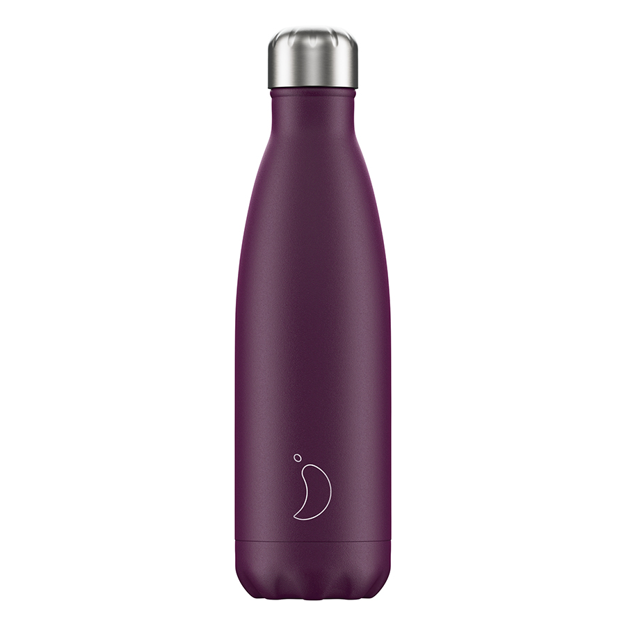 B500MAPPL Термос matte, 500 мл, фиолетовый Chilly's Bottles 