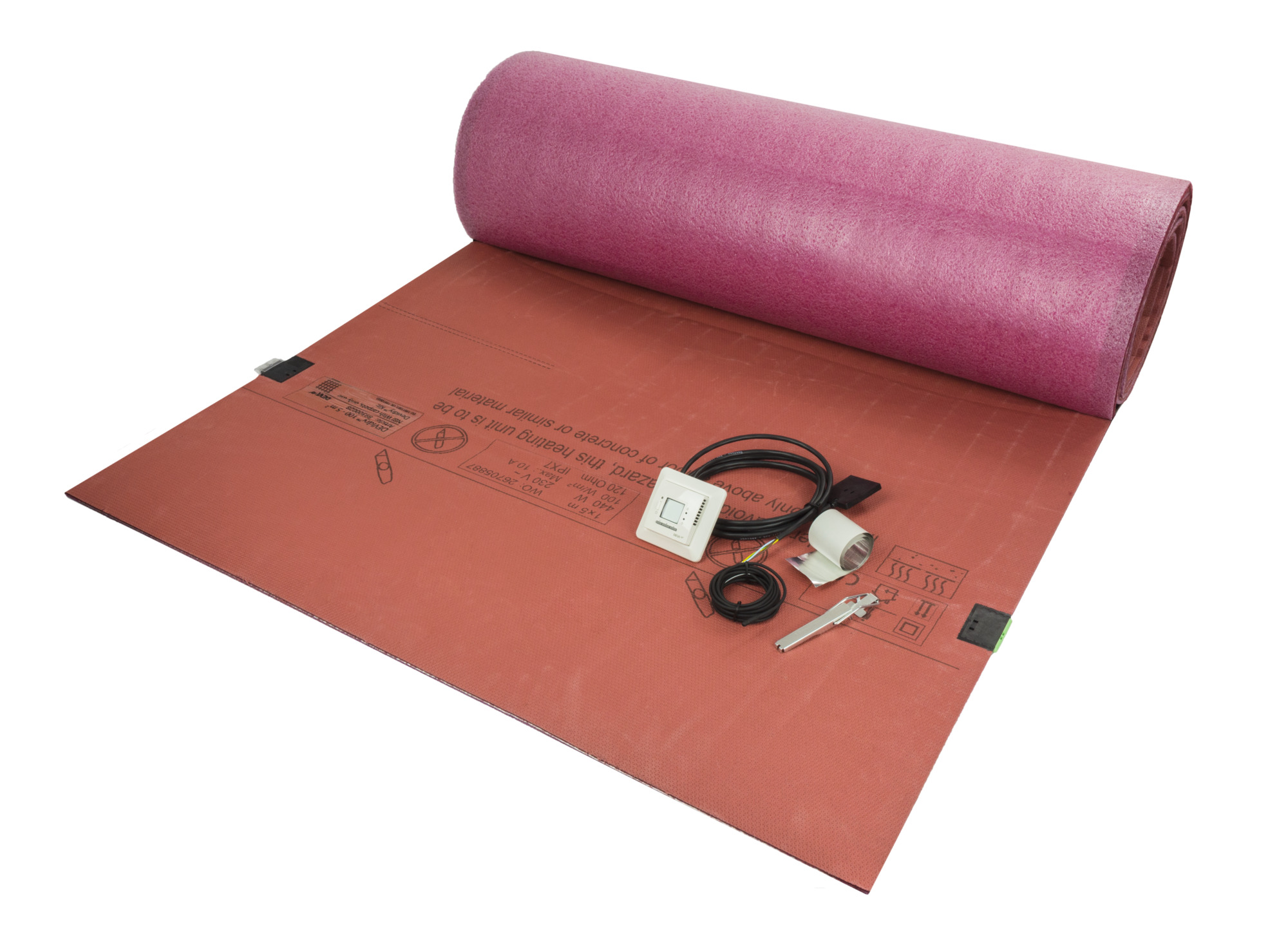 Danfoss DEVIdry™ — нагревательные маты под ламинат/дерево DEVIdry Pro Supply Cord кабель соед. 3 м 19911009  - Вид №6