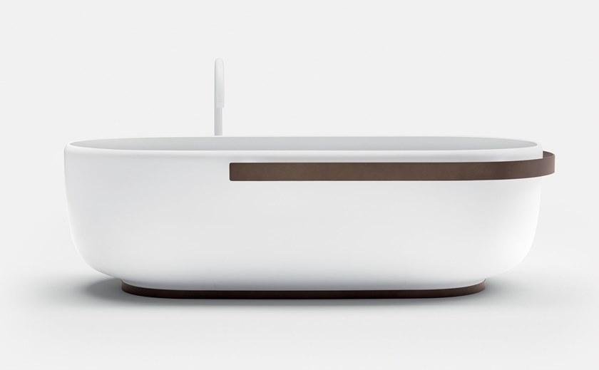 FALPER Отдельностоящая овальная ванна из cristalplant® Homey sun-id-1433931 - Вид №3