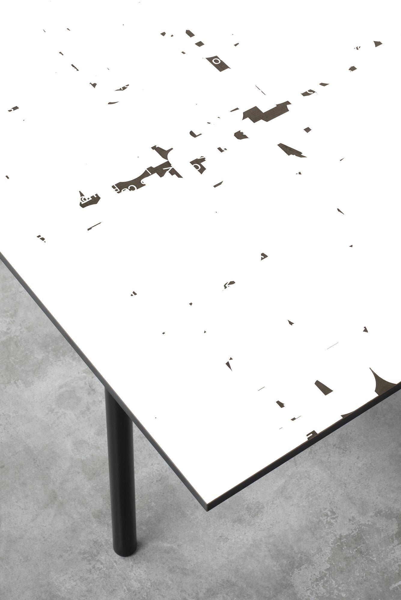 Прямоугольный стол из Fenix-NTM® e15 EDITION MICHAEL RIEDEL ARCH-00023280 - Вид №3