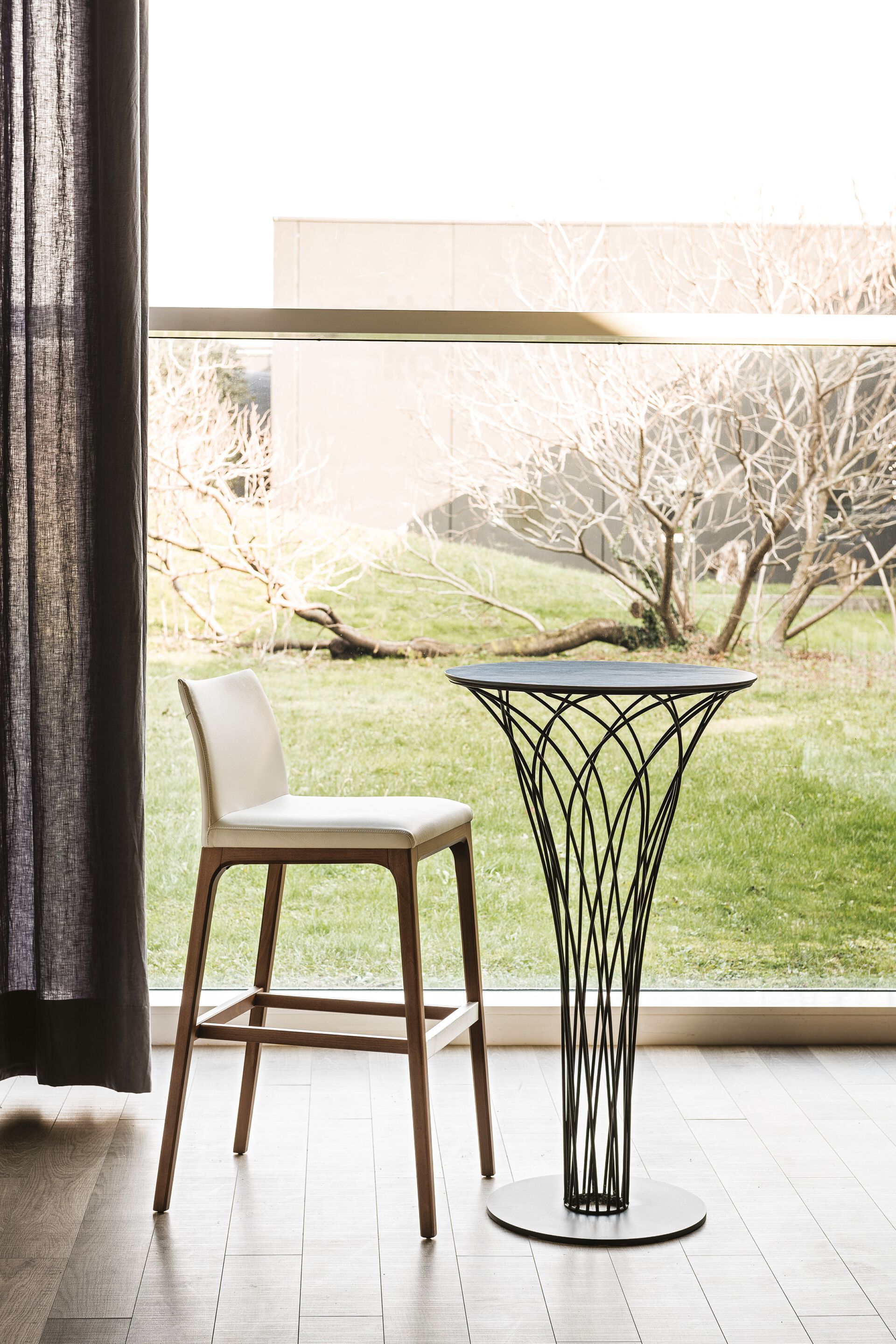 Высокий стул со спинкой Cattelan italia Аркадия ARCH-00040836 - Вид №5