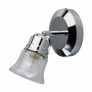 Спот настенный со стеклянным плафоном хром "Алгол 6" 506022001 DE MARKT АЛГОЛ 00-3925334 Прозрачный;хром