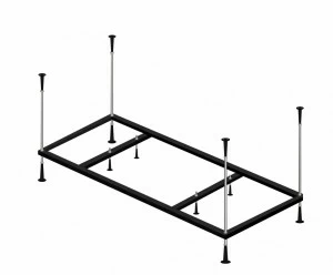 Каркас металлический для ванны 120x120